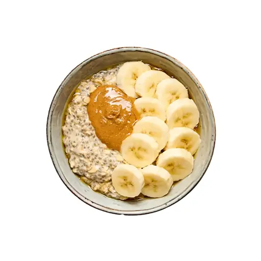 Fit' Porridge Beurre de Cacahuète et Banane, cannelle et Miel